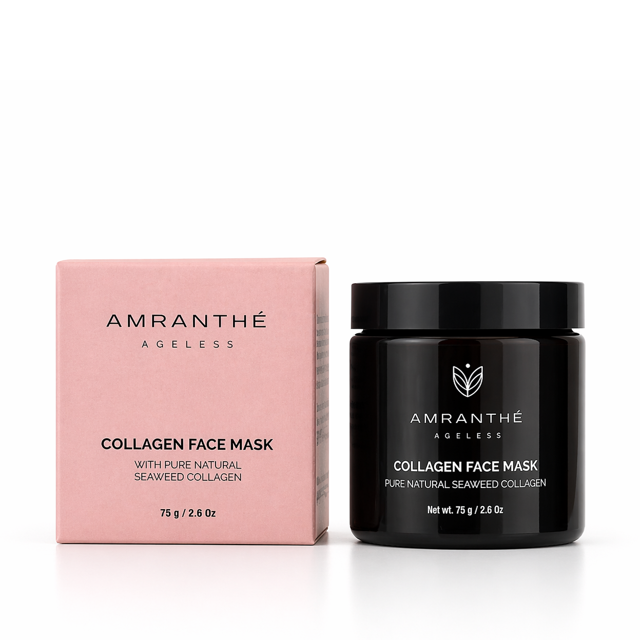 Collagen Face Mask with Pure Natural Seaweed Collagen, Net wt. 75 g / 2.6 oz