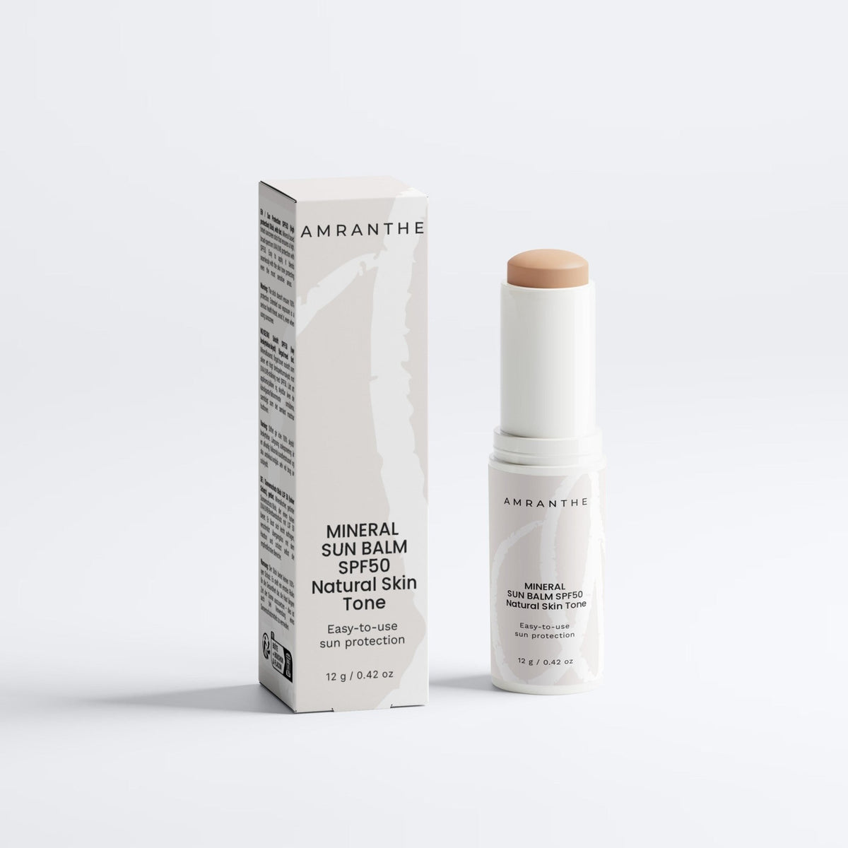 Mineral Sun Balm SPF50, Natural Skin Tone - A M R A N T H É