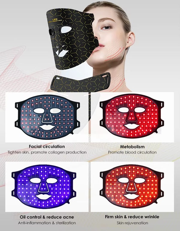 Amranthe Red Light Therapy Face Mask